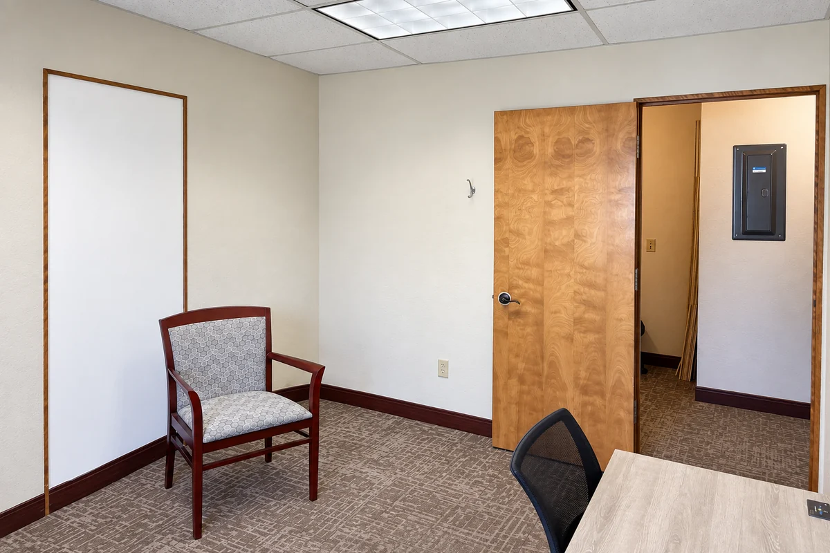 private office suite 203 showing workspace layout and interior